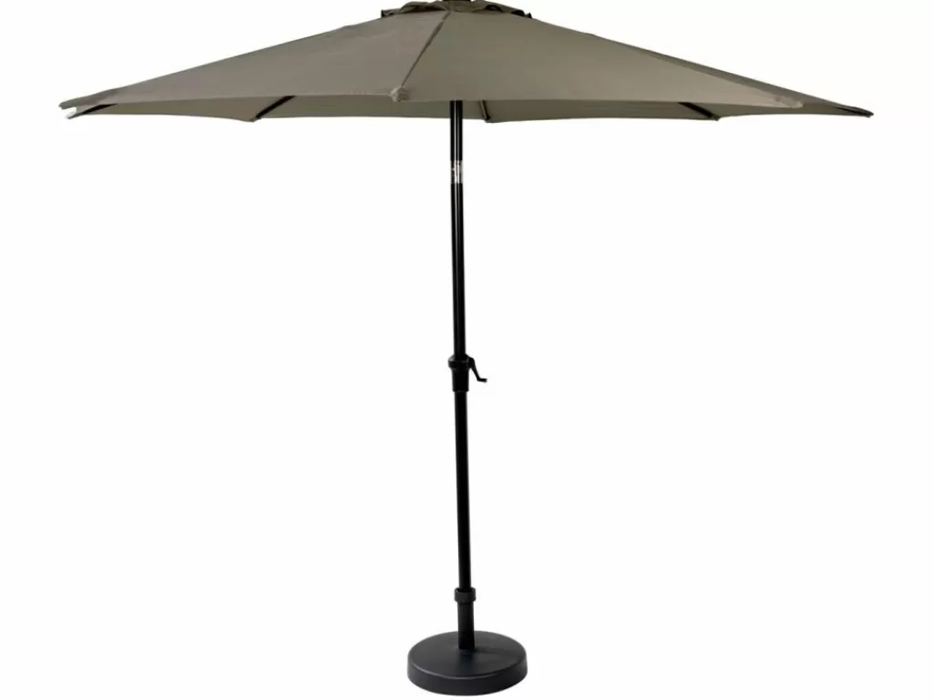 CASA ALU & PISA Parasol Set Taupe