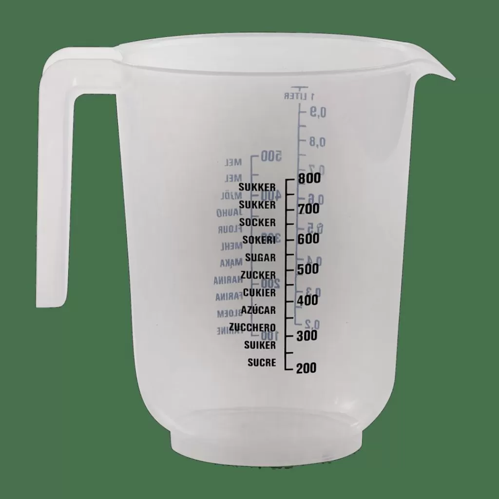 CASA BASIC Vaso Graduado 1L Transparente