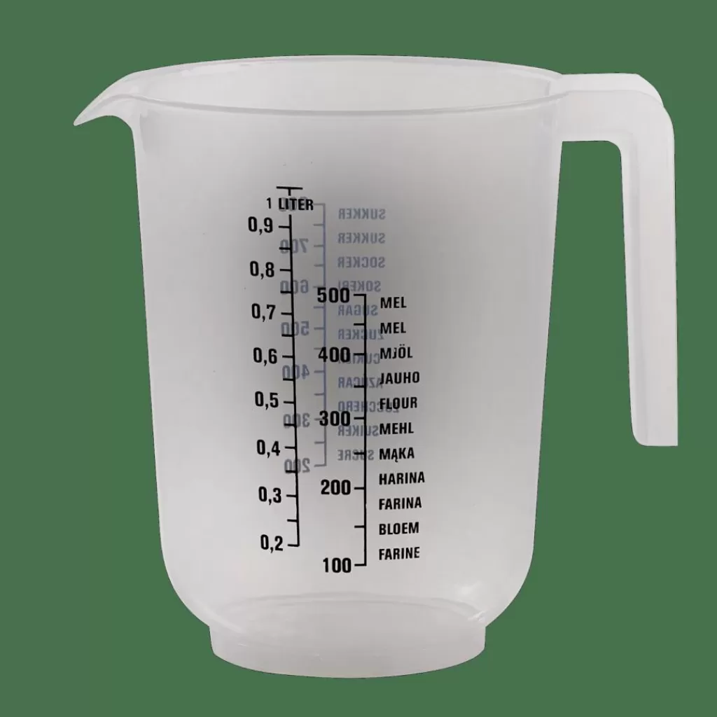 CASA BASIC Vaso Graduado 1L Transparente