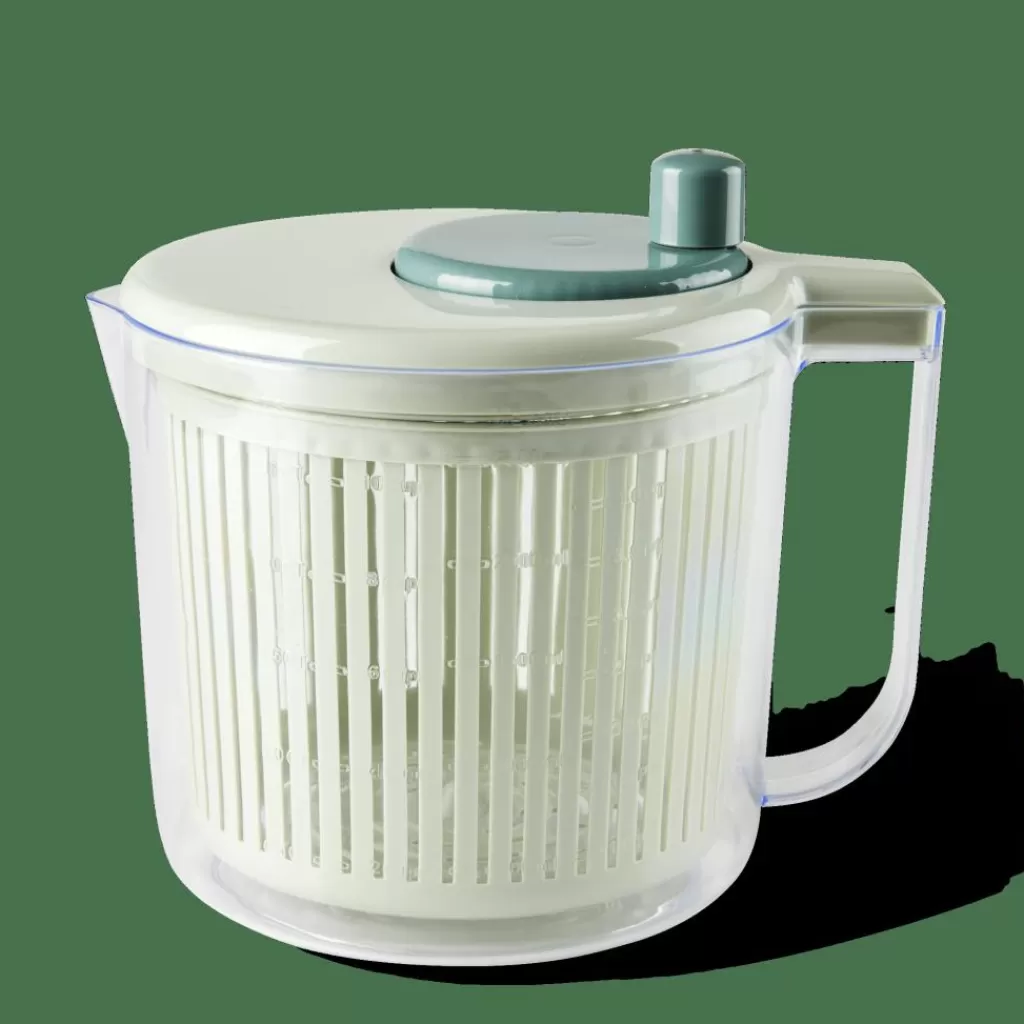 CASA CUISINO Miniescurridor De Lechugas Verde, Menta