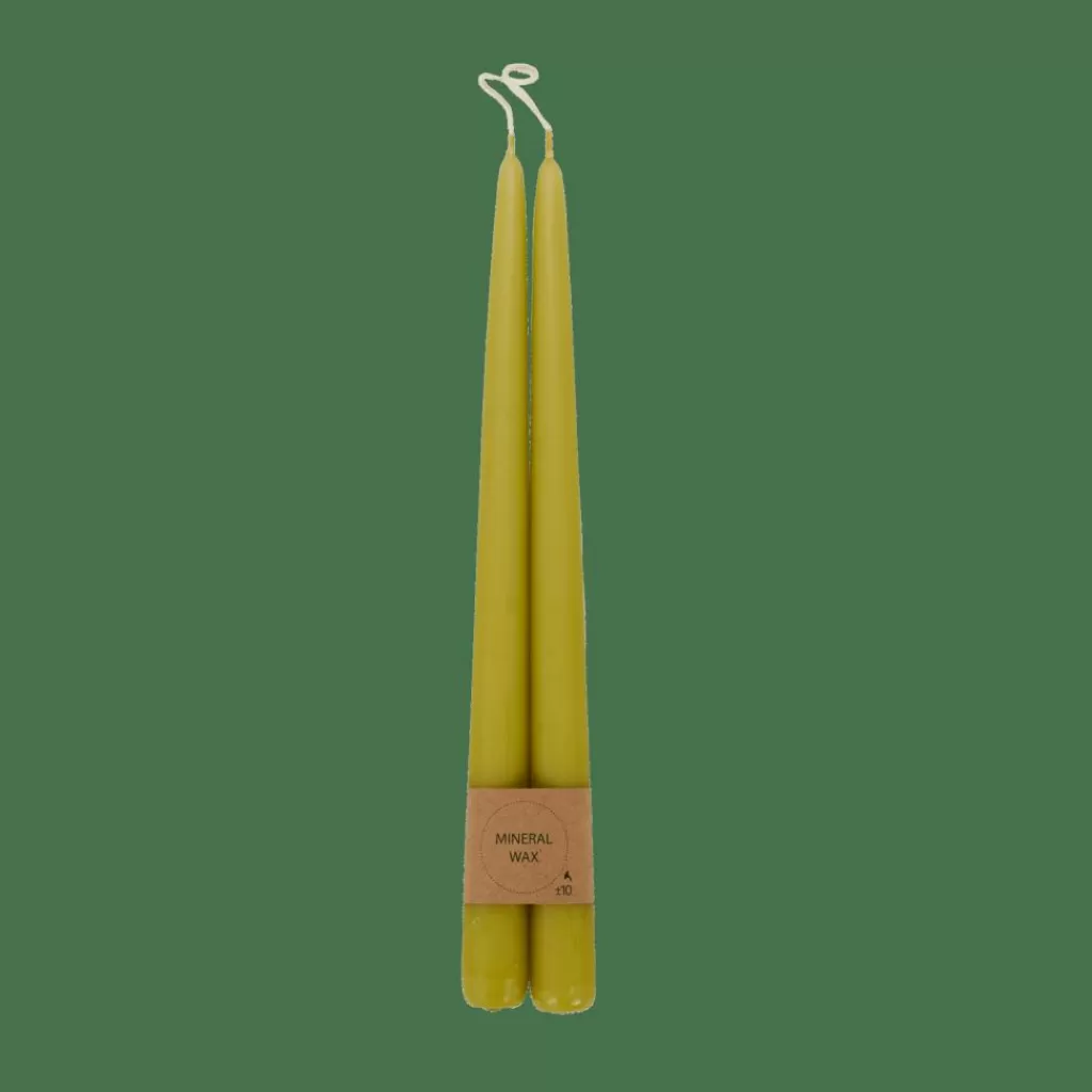 CASA DUO Vela Candelabro Vela Candelabro Amarillo