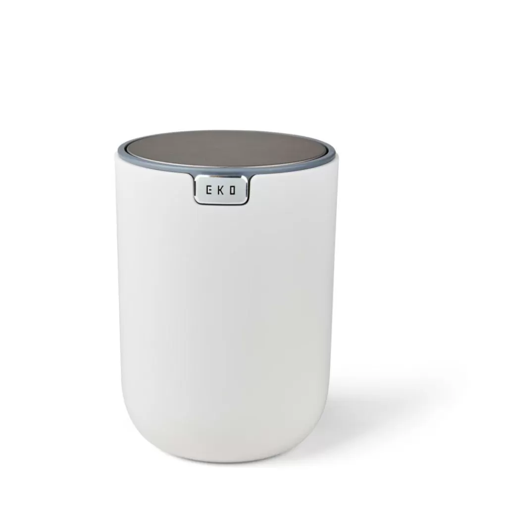 CASA EKO Mini Cubo De Basura 1,5L Blanco