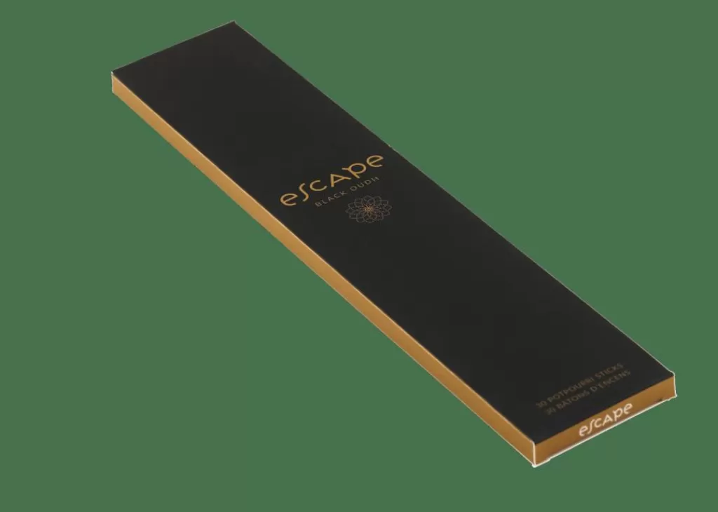 CASA ESCAPE BLACK OUDH Incienso 30 Palillos Negro