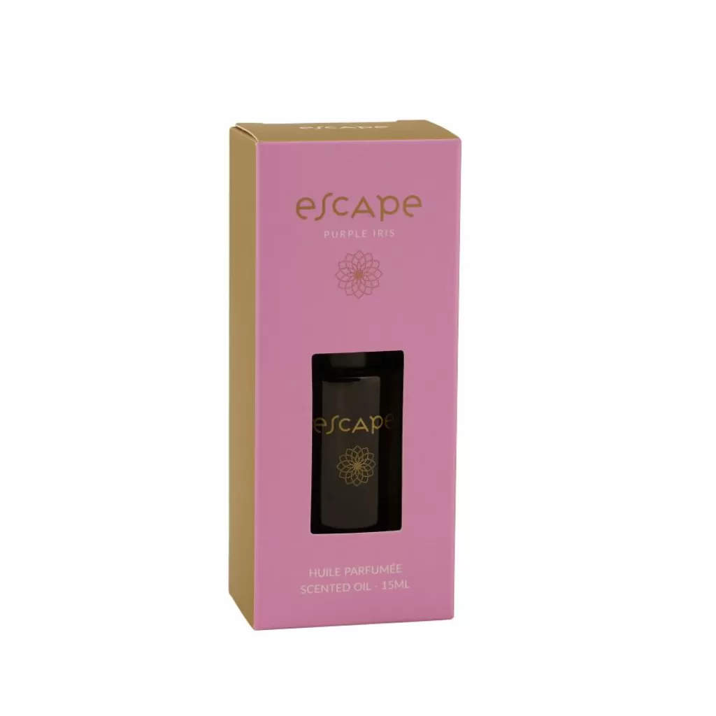 CASA ESCAPE PURPLE IRIS Vela Perfumada XL En Vaso Morado Claro