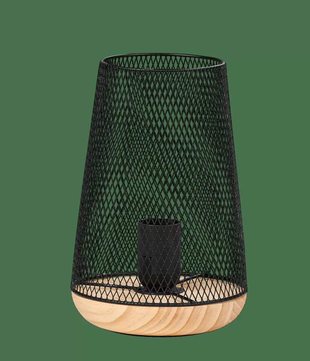 CASA MESH Lámpara De Mesa Negro