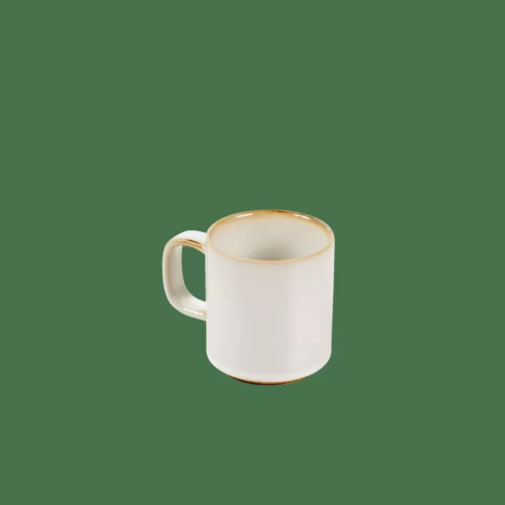 CASA MINERAL MARBLE Taza Con Asa 20 CL Blanco