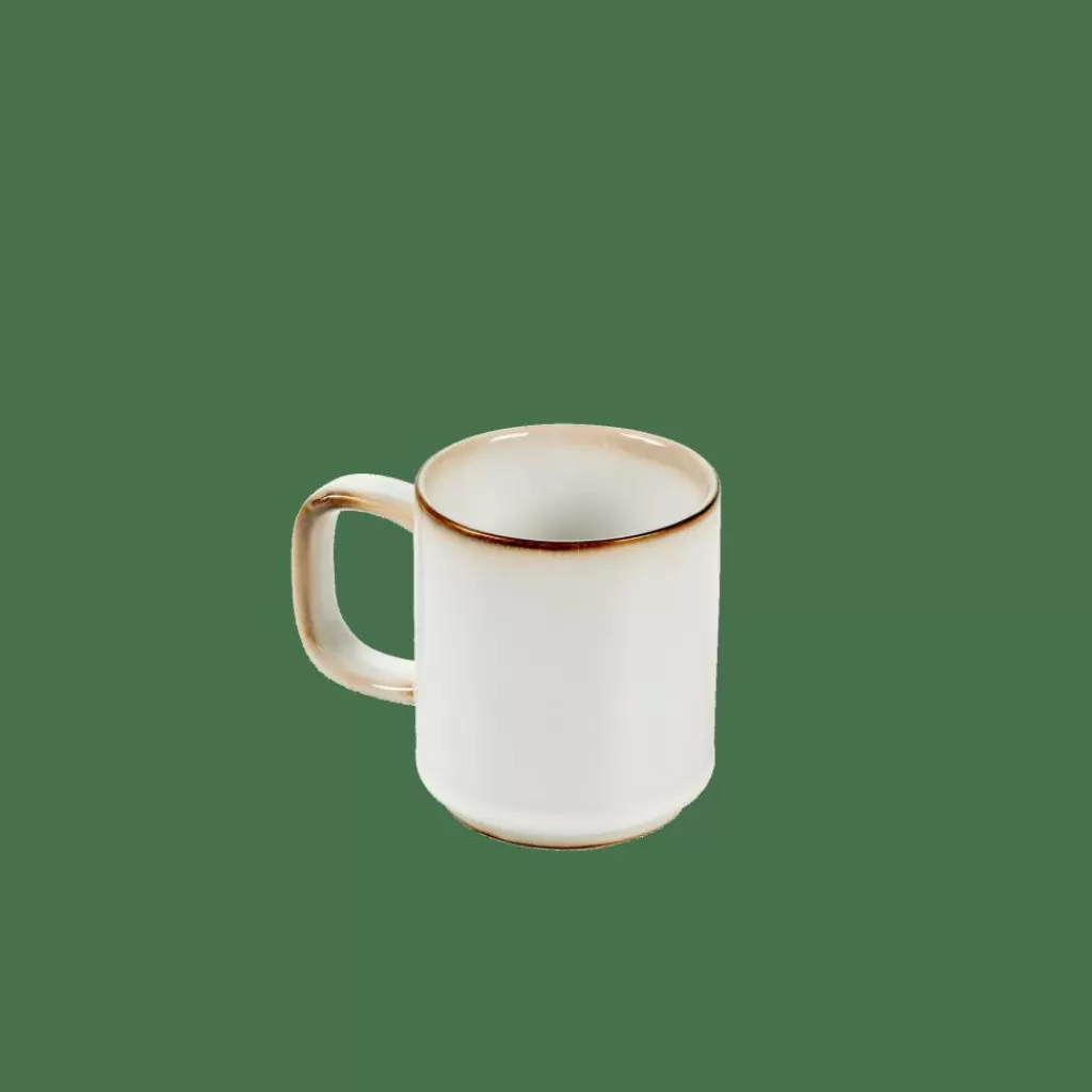 CASA MINERAL MARBLE Taza Con Asa 30 CL Blanco