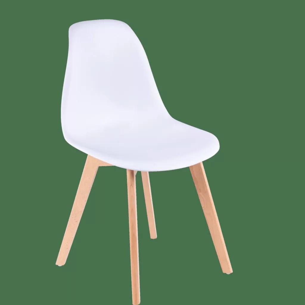 CASA NEW MATS Silla De Comedor Blanco