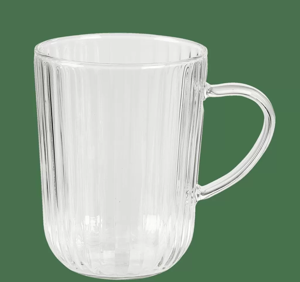 CASA PAUSA Vaso De Té Con Asa 45 CL Transparente