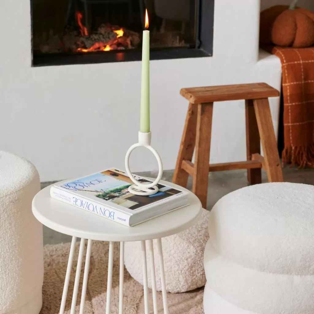 CASA RINGS Candelabro Blanco