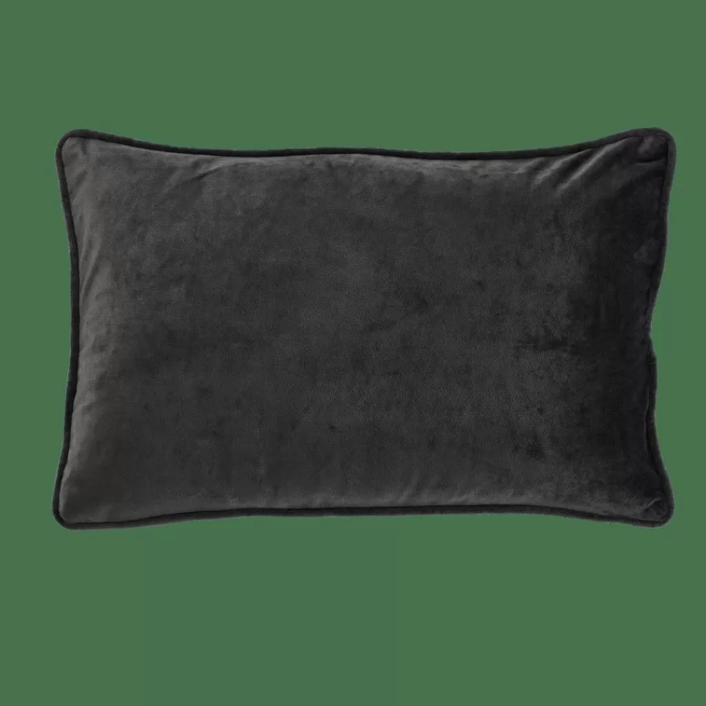 CASA SUAVE Funda Para Cojín Gris Oscuro