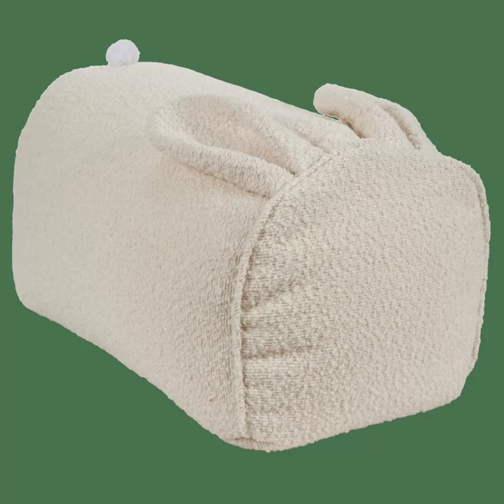 CASA TEDDY BUNNY Puf Blanco Apagado