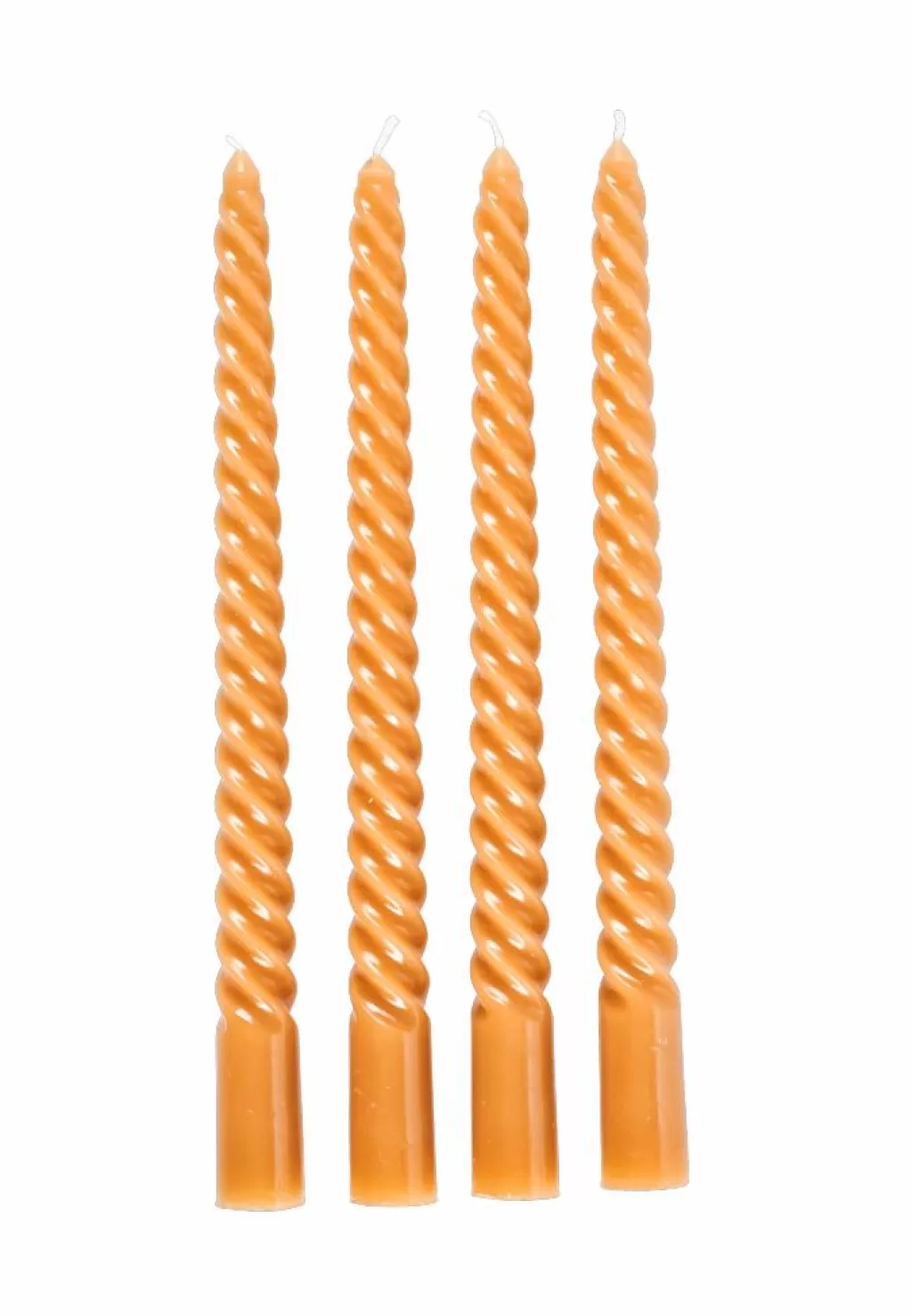 CASA TWIST Vela Candelabro Naranja